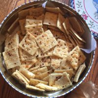 Firecrackers on Saltines